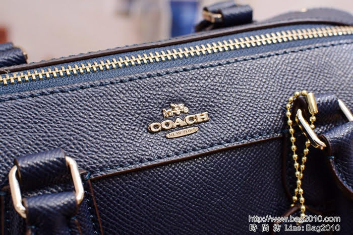 COACH蔻馳 專櫃品質 新款 波士頓拼色枕頭包 36624  Chz1480